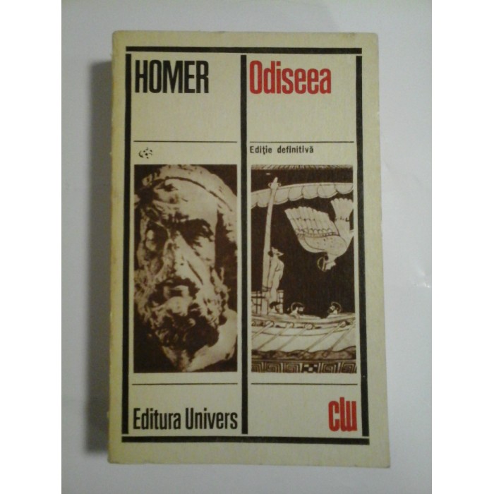 ODISEEA  - HOMER -  traducere G .Murnu 